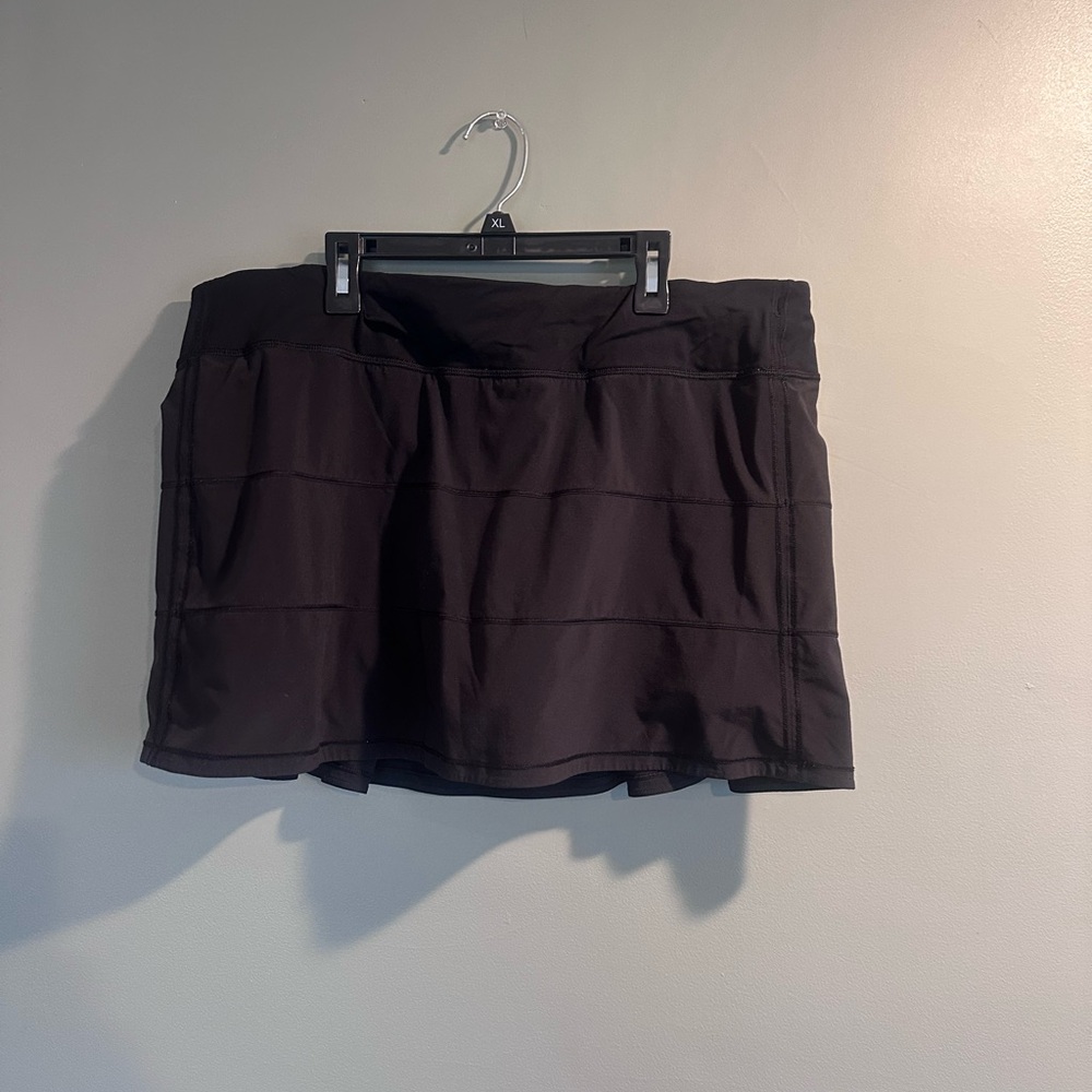 lululemon athletica Black Performance Skort